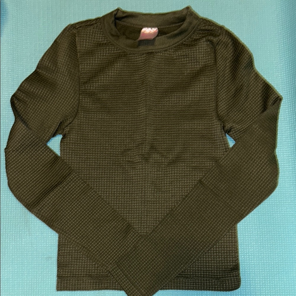 No Boundaries Cropped Long Sleeve